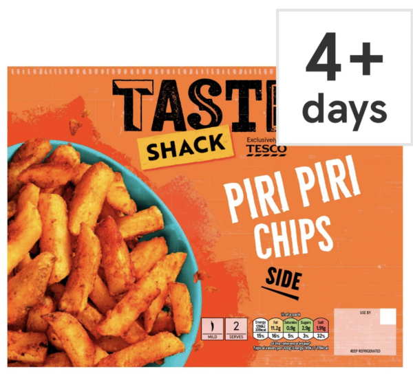 Taste Shack Piri Piri Chips 400g